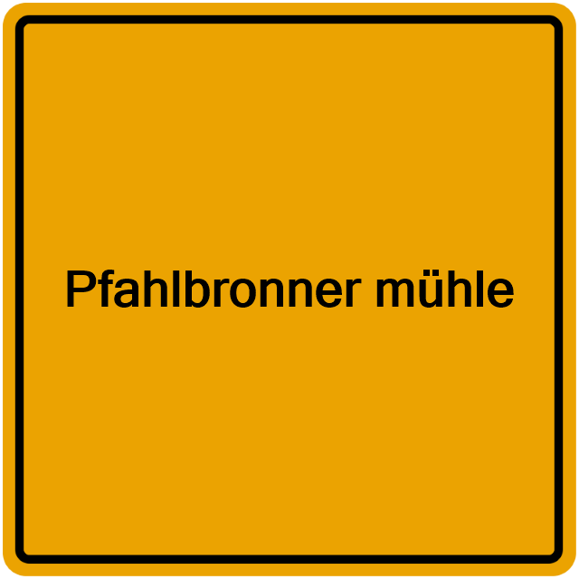 Einwohnermeldeamt24 Pfahlbronner mühle